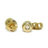 Pendientes de diamantes oro amarillo 0.08 quilates