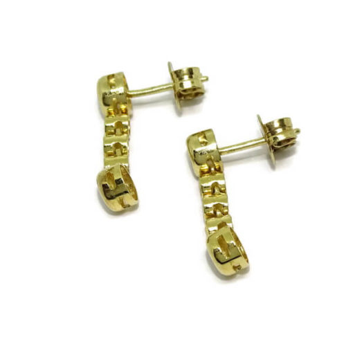 Pendientes de diamantes oro amarillo 0.22 quilates 07725521 - Imagen 5