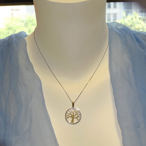 Collar de oro árbol de la vida 45cm - Imagen 2