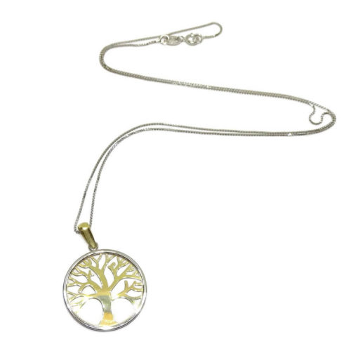 Collar de oro árbol de la vida 45cm - Imagen 5