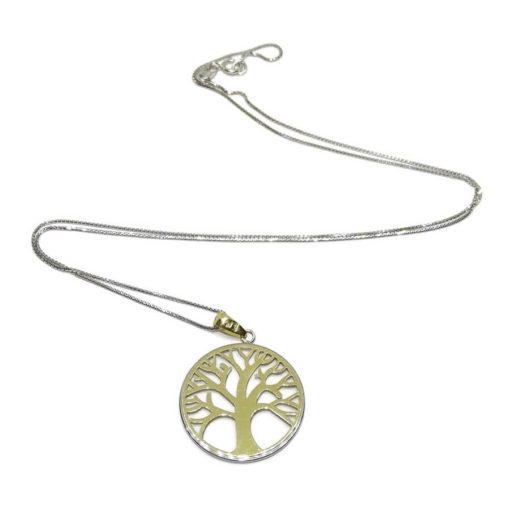 Collar de oro árbol de la vida 45cm - Imagen 3