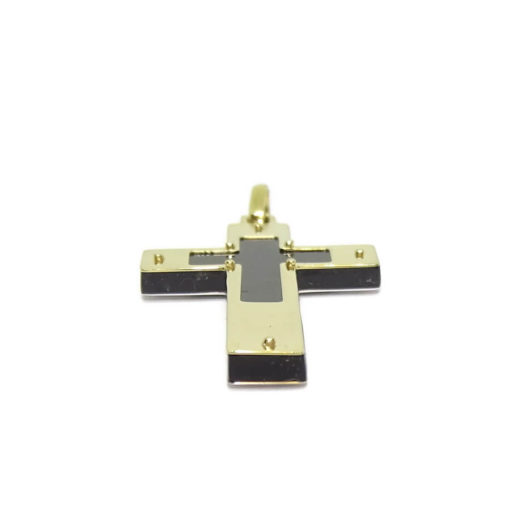 Cruz reversible oro 18k - Imagen 5