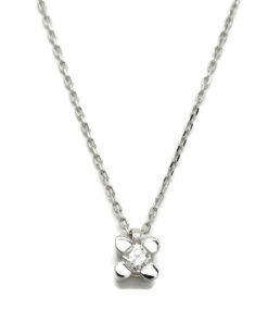 Collar de oro 4 garras con diamante