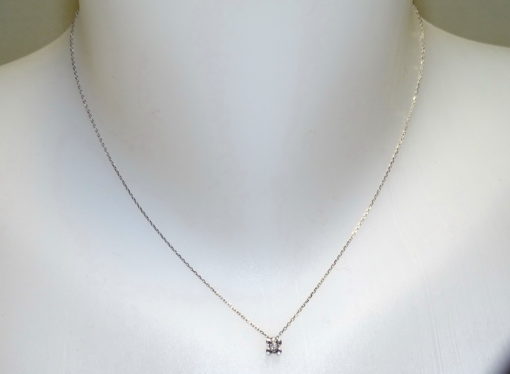 Collar de oro 4 garras con diamante - Imagen 7