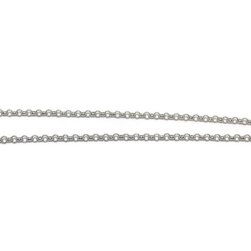 Collar de oro blanco con 0,25cts de diamantes y zafiro de 0,94cts. - Imagen 6