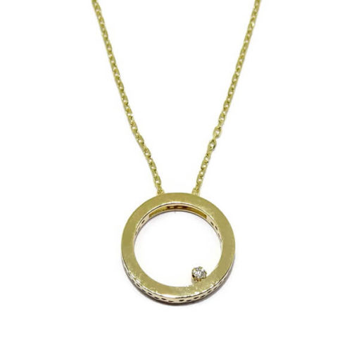 Collar karma oro y diamantes.