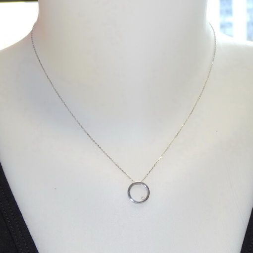 Collar karma oro y diamantes. - Imagen 3