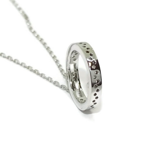 Collar karma oro y diamantes. - Imagen 8