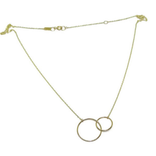 Collar oro amarillo siempre unidos 2 tamaños - Imagen 4