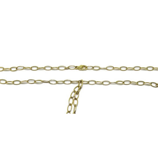 Collar pepitas oro amarillo y esmalte - Imagen 4