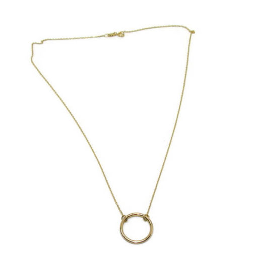 Collar de oro amarillo y karma