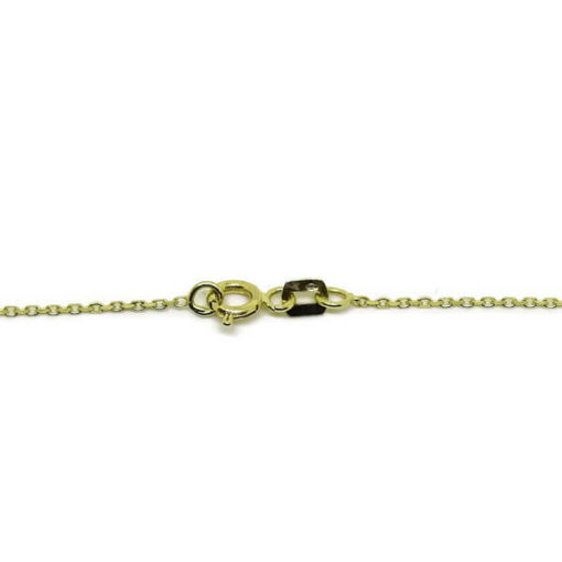 Collar estrella de mar circonita y oro bicolor - Imagen 4
