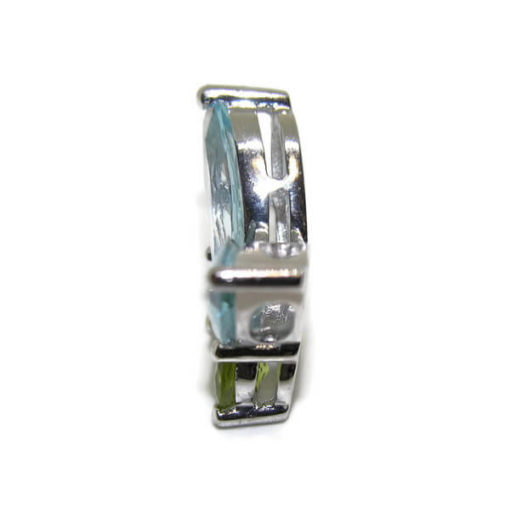 Collar de oro con topacios y olivinas - Imagen 5