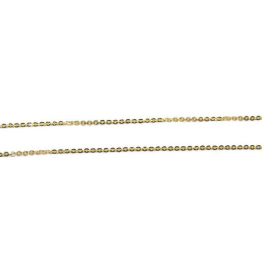 Collar mariposa todo oro amarillo - Imagen 3