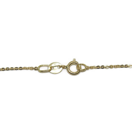 Collar mariposa todo oro amarillo - Imagen 4