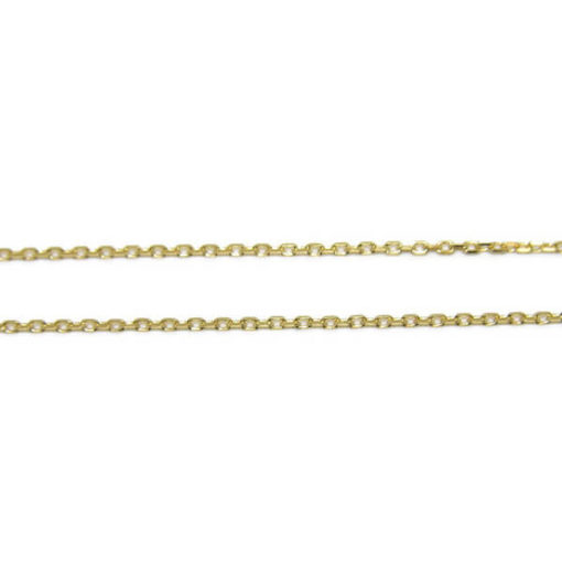 Colgante circonita 4 garras oro amarillo - Imagen 7