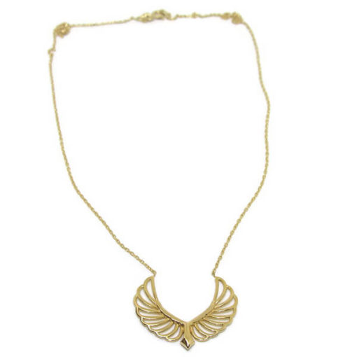 Collar alas oro amarillo - Imagen 3