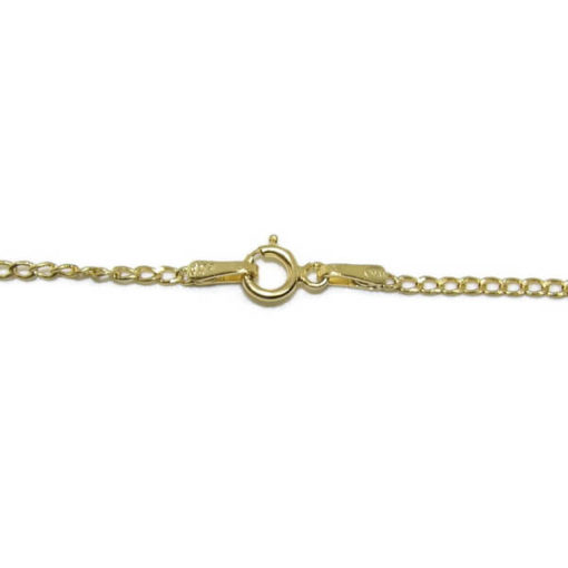 Cruz de lado oro amarillo - Imagen 4