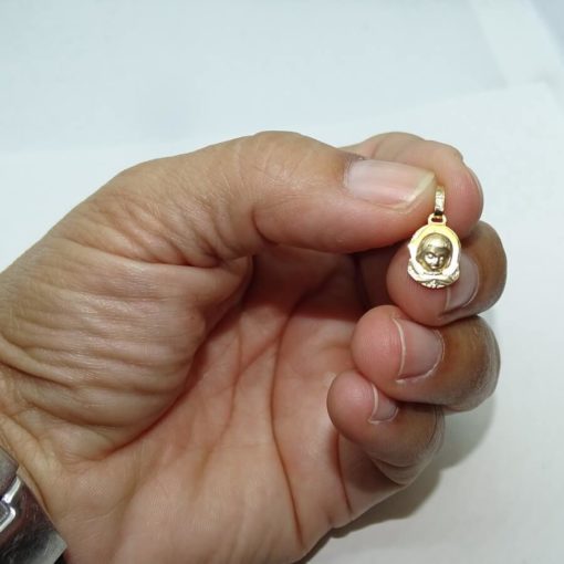 Medalla cabeza angelito - Imagen 2
