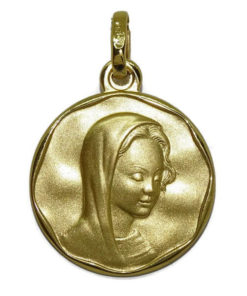 Medalla Virgen oro