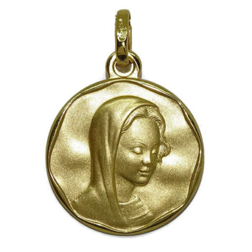 Medalla Virgen oro