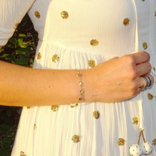 Pulsera infinitos bicolor - Imagen 2
