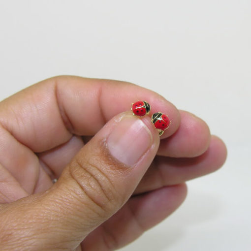 Pendientes forma de mariquitas - Imagen 6