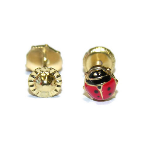 Pendientes forma de mariquitas - Imagen 4