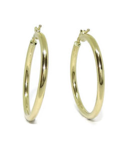 Aros oro lisos 3x35.00 -3.10gr de oro de 18k