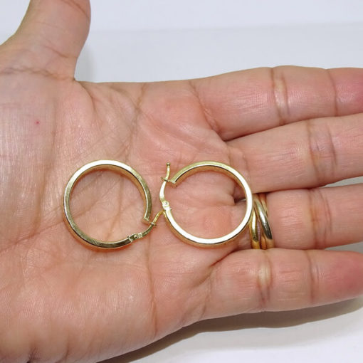 Aros greca oro - Imagen 6