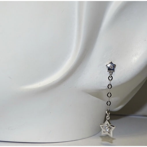 Pendientes estrellas oro - Imagen 2