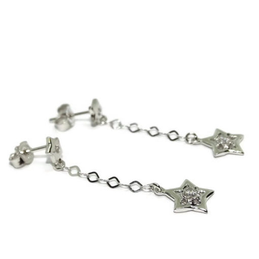 Pendientes estrellas oro - Imagen 3