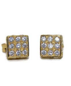 Pendientes clásicos oro amarillo