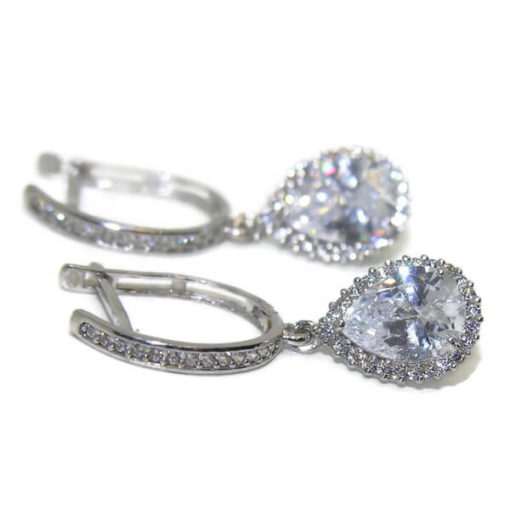 Pendientes lagrima oro - Imagen 3