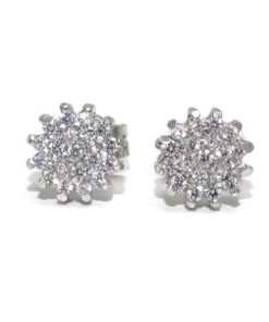 Pendientes con circonita