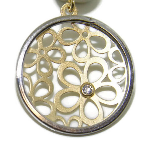 Pendientes mil flores oro - Imagen 6