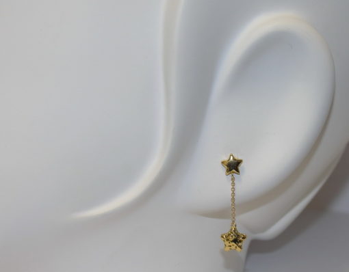 Pendientes doble estrellas - Imagen 2