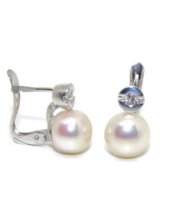 Pendientes tu y yo perla