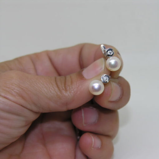 Pendientes tu y yo perla - Imagen 3
