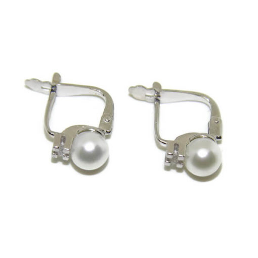 Pendientes tu y yo oro blanco - Imagen 4