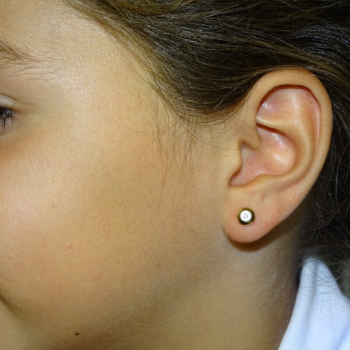 Pendientes diamantes auténticos para niña - Imagen 3