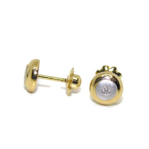 Pendientes diamantes auténticos para niña - Imagen 4