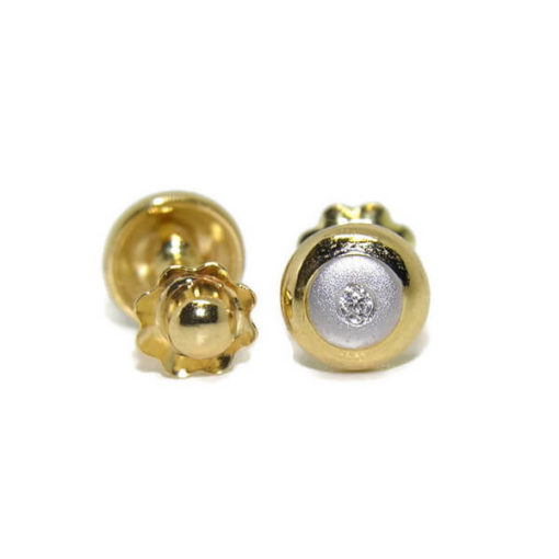Pendientes diamantes auténticos para niña - Imagen 5
