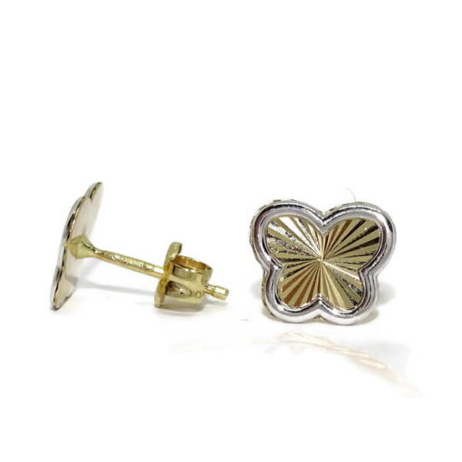 Pendientes mariposa oro - Imagen 3