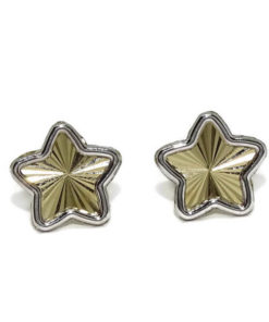 Pendientes estrellas oro