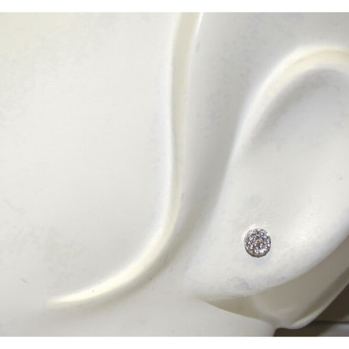 Pendientes oro circulo - Imagen 2