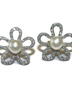 Pendientes margarita oro