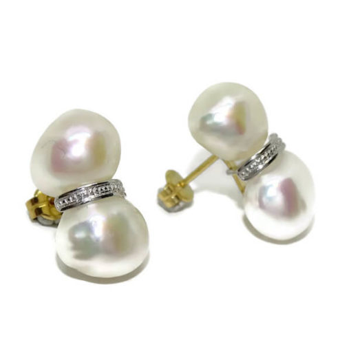 Pendientes con perla - Imagen 3