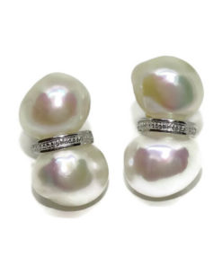 Pendientes con perla