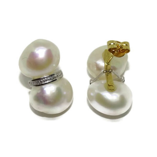 Pendientes con perla - Imagen 4
